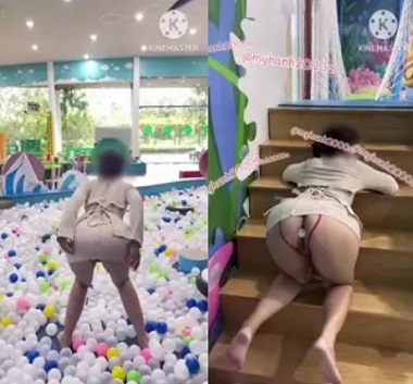 Clip sex Mỹ Hạnh khoe lồn múp nước dâm đãi