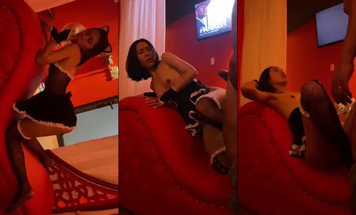 Phim sex Ngoại Tình - Gái xinh một mình tự sướng cuồng nhiệt bằng dây trói, tiếng rên rỉ dâm đãng vang vọng khắp phòng khách sạn